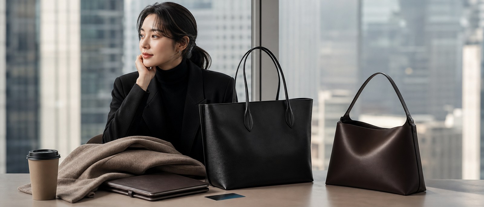 출근용 명품백, 토트와 숄더 중 뭐가 편할까 매거진 대표 이미지