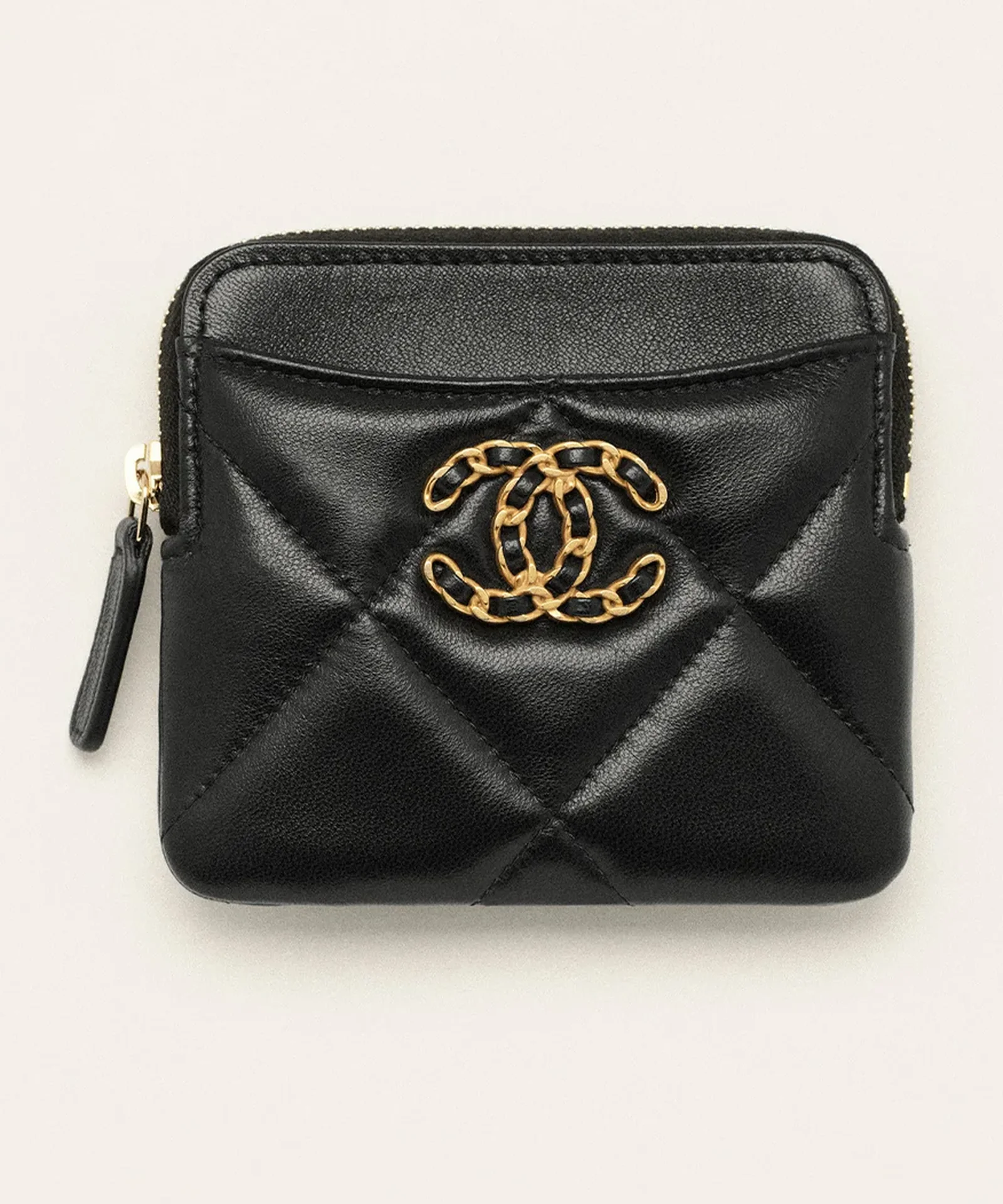 CHANEL CHANEL 19 Zipped Coin Purse official image 01