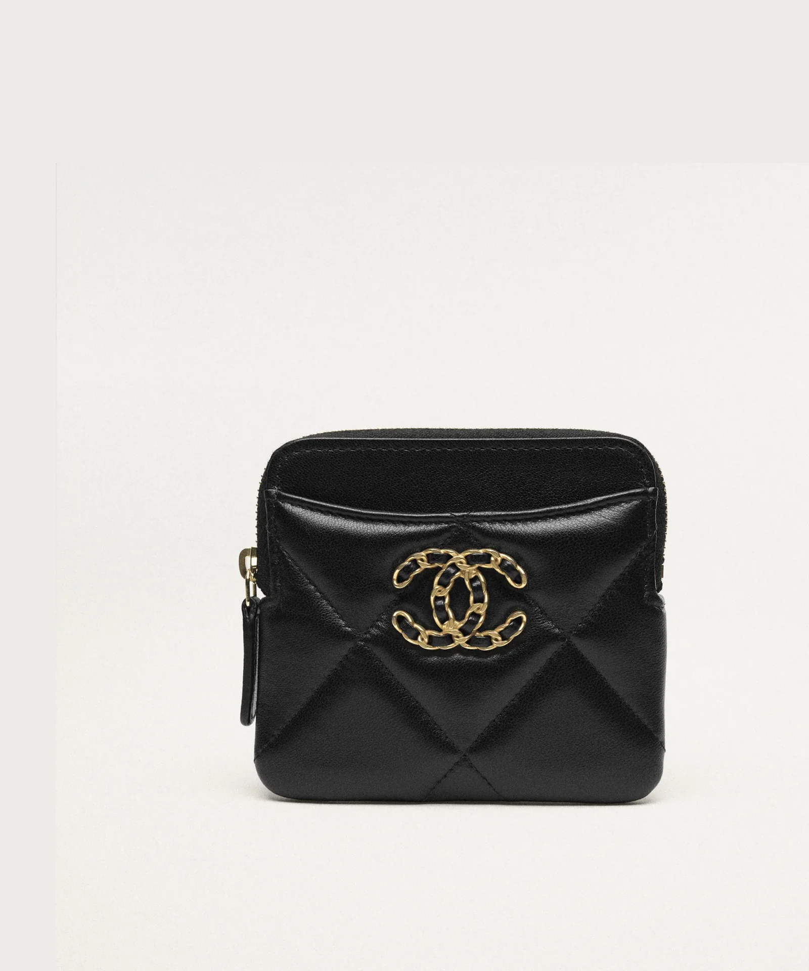 CHANEL CHANEL 19 Zipped Coin Purse official image 02