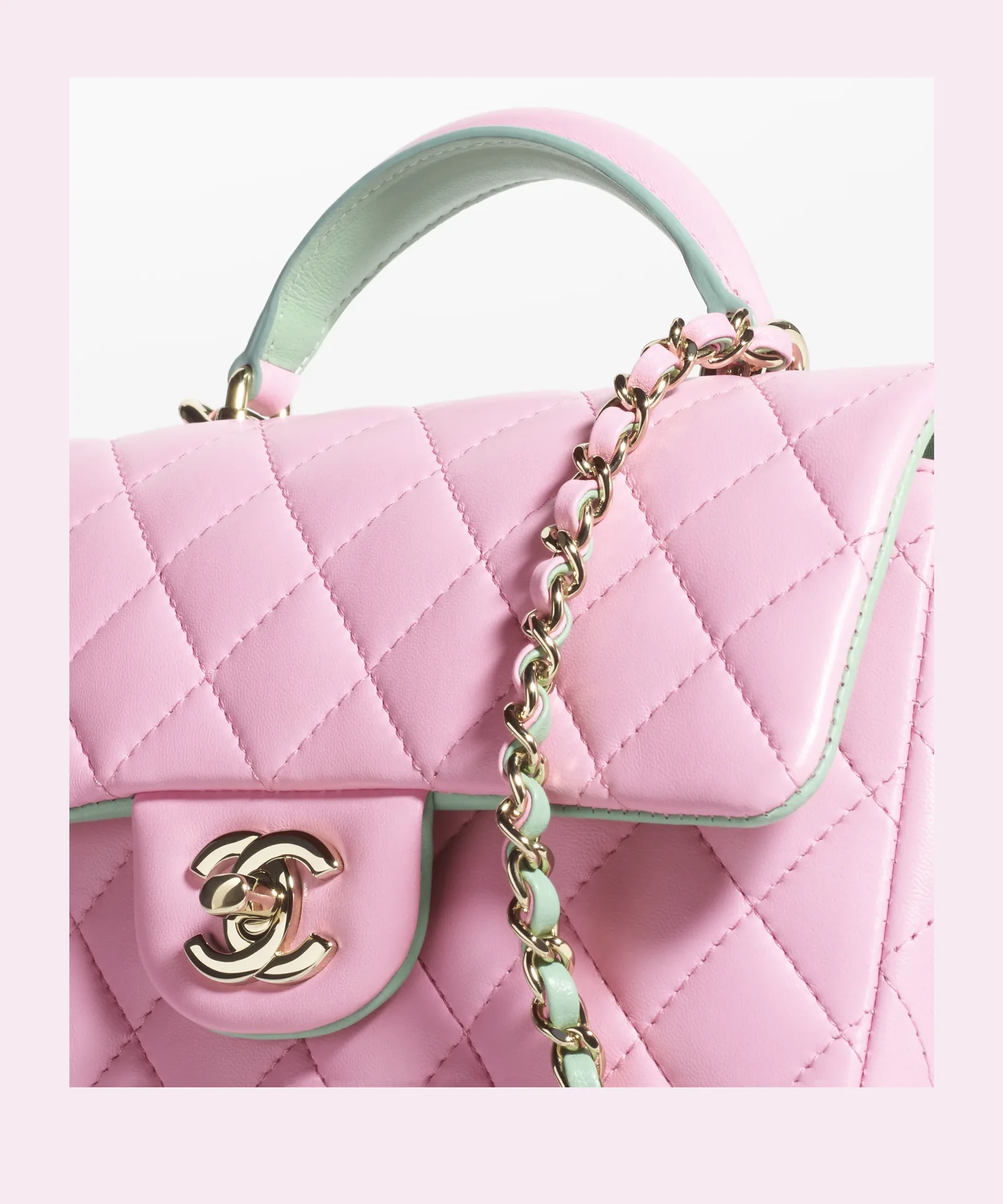 CHANEL Mini Flap Bag with Top Handle official image 03